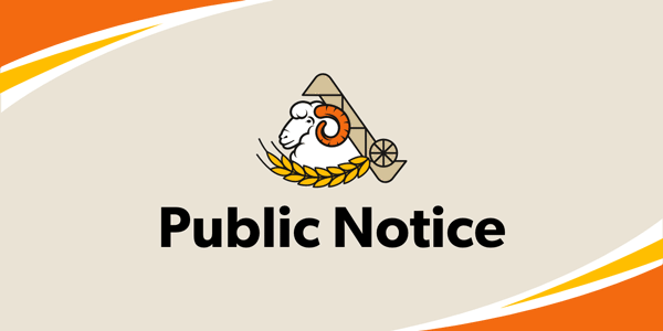 Public Notice of a Special Council Meeting - Friday 24 July 2026